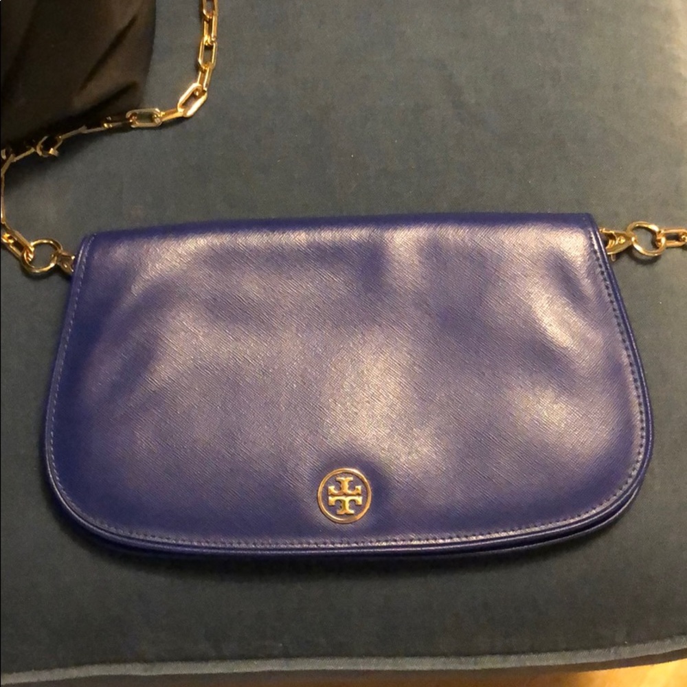 Blue Tory Burch bag